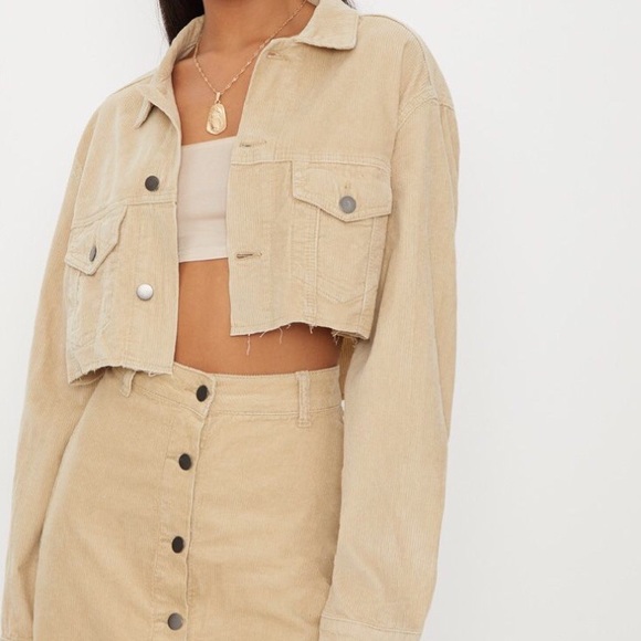 stone cropped jacket